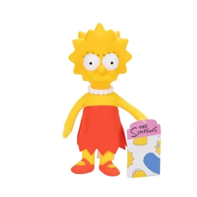 Imagen de Los Simpsons Peluche Lisa de 30 cm con Cabeza Vinilo Suave y Muy Detallado para Niños