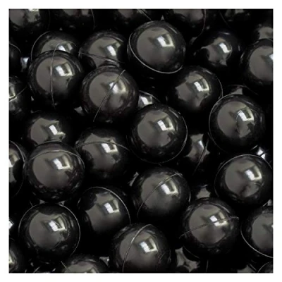 Imagen de LittleTom 50 Bolas de PE 5,5cm diámetro para llenar Piscinas niños Negro