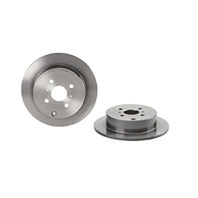 Imagen de BREMBO COATED DISC LINE 08.A273.31 Disco de freno 269 9 4 macizo revestido TOYOTA: Corolla IX Berlina