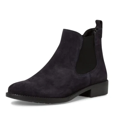 Imagen de Tamaris Mujer 1 25463 41, Botas Estilo Chelsea, Azul Marino, 38 EU