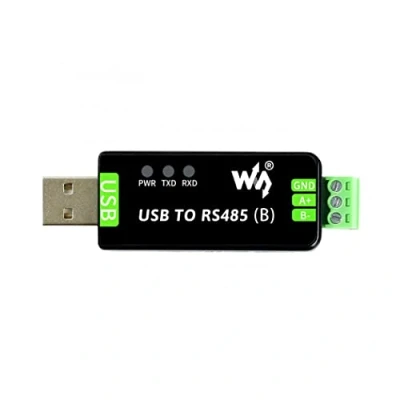 Imagen de Industrial USB a RS485 Convertidor bidireccional (CH343G y SP485EEN, TV incorporado, distancia de transmisión hasta 1,2 km)