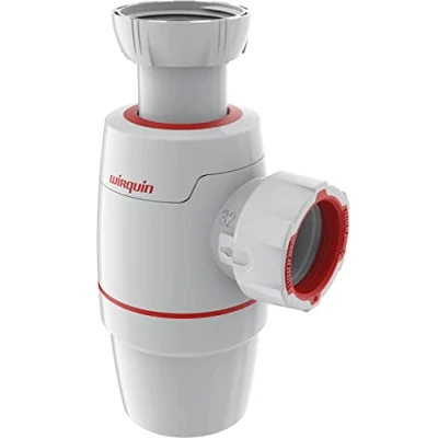 Imagen de Wirquin NEO D32 30722142 Sifón de lavabo, blanco