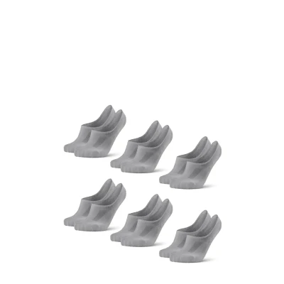 Imagen de Danish Endurance Bamboo 6 PACK Calcetines tobilleros, Talla: 43 47, Grey
