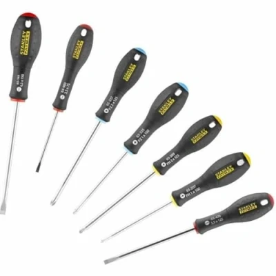 Imagen de Stanley FatMax Destornilladores Juego 7 Piezas Plana ozidrivee hillips 0 65 438, Set, Más Colores