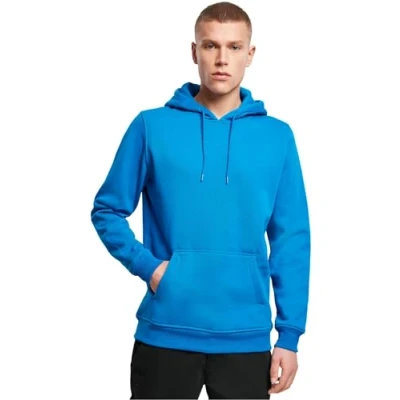 Imagen de Build Your Brand Heavy Hoody Chaqueta, Azul (Cobalt Blue), XL para Hombre