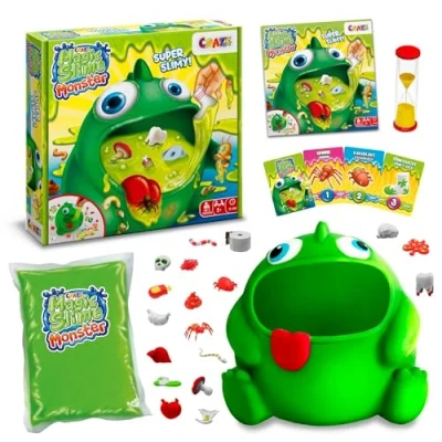 Imagen de CRAZE Magic Slime Monster Juego De Cartas para Niños A Partir 3 Años, 2 Jugadores, Partidas Rápidas 15 Minutos, Instrucciones En Inglés Y Alemán