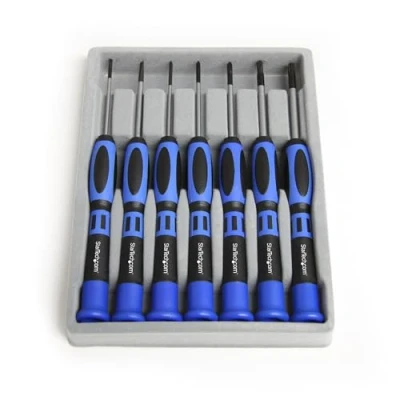 Imagen de StarTech CTK100P Kit de herramientas precisión 7 piezas para reparación ordenadores