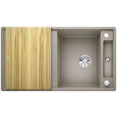 Imagen de Blanco 523212 Fregadero de Cocina Granito, Tartufo, 50 cm Unterschrank