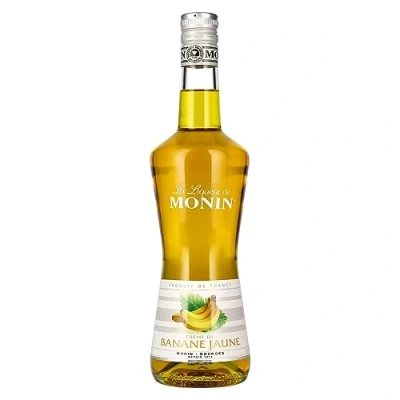 Imagen de Monin Yellow Banana Crème Liqueur 700 ml