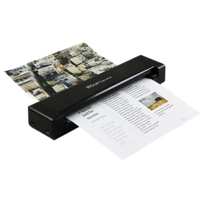 Imagen de IRIScan Executive escáner portátil a4 Duplex v4pro 8PPM: Editor de PDF Gratuito, USB, PDF, escaneo a Word, XLS, Tarjetas Visita Outlook, Fotos, Recibos Win