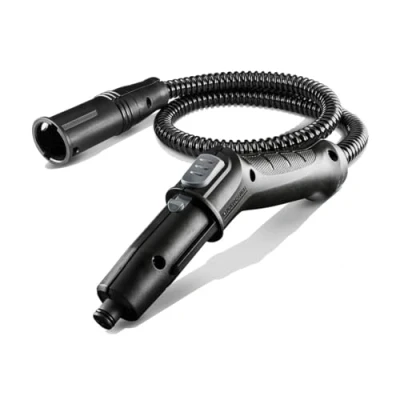 Imagen de Kärcher manguera de prolongación, compatible con la limpiadora vapor SC 1 Kärcher, permite limpiar zonas difícil acceso