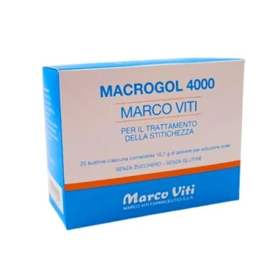 Imagen de Marco Viti Macrogol 4000 Dispositivo Medico per la Stitichezza, 20 bustine