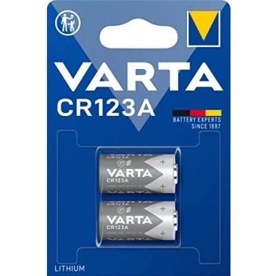 Imagen de Varta CR123A Pila de litio, 3 V, blíster 2 unidades