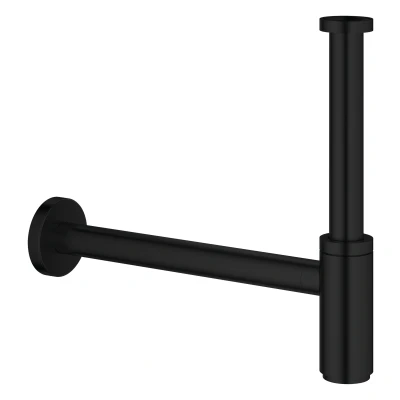 Imagen de GROHE Sifón de lavabo 1 1/4&quot; QuickFix Negro mate 295032430