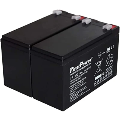 Imagen de FirstPower Batería de Gel para SAI APC RBC48 7Ah 12V