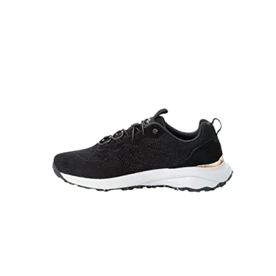 Imagen de Jack Wolfskin Dromoventure Knit Low M, Zapatillas para Caminar Hombre, Negro, 39.5 EU