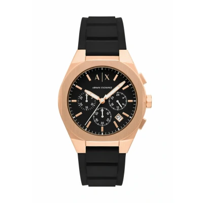 Imagen de Armani Exchange Orologio da uomo, Movimento cronografico al quarzo e cassa 42 mm con cinturino in Silicone