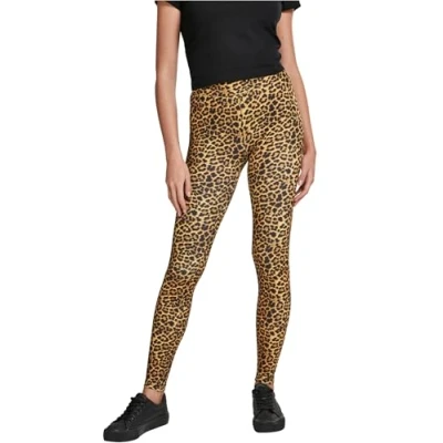Imagen de Urban Classics Ladies Pattern, Leggings Mujer, Multicolor (leo 01720), M