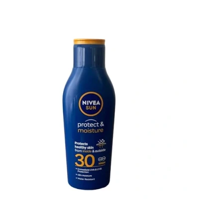 Imagen de Nivea Sun Immediate Protection, Loción Solar Hidratante, Factor De Protección 30 Ml Version Importada (uk), 200 Mililitro