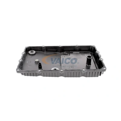 Imagen de VAICO V52 0204 Cárter de aceite, caja automática con tornillo purga junta filtro Original calidad