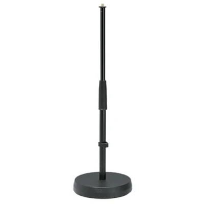 Imagen de K&amp;M 233 Soporte de mesa/suelo para micrófono negro