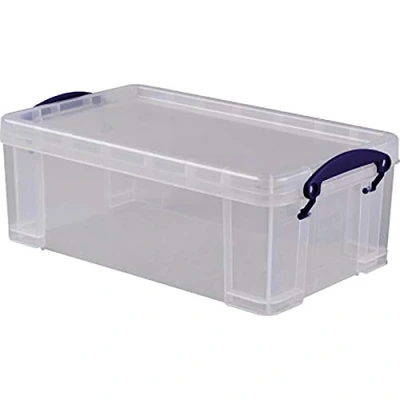 Imagen de Really Useful Caja de plástico transparente, 200 x 125 355 mm, capacidad 5 litros