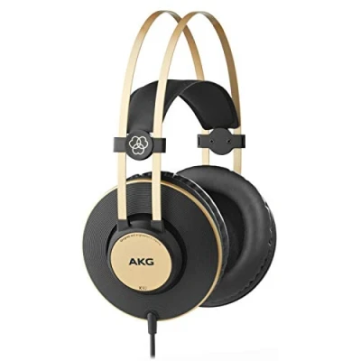 Imagen de AKG K92 Auriculares Alámbrico Diadema Música Negro, Oro