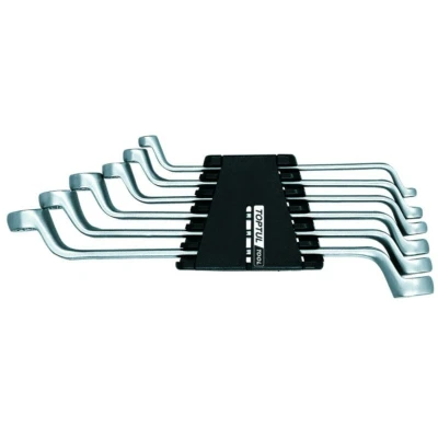 Imagen de TOPTUL GAAC0602 Kit llaves estrella de dos bocas 6x7, 8x9, 10x11, 12x13, 14x15, 16x17 6 Acero cromo vanadio