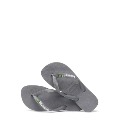 Imagen de Havaianas Brasil, Sandalias Unisex Adulto, Steel Grey, 33/34