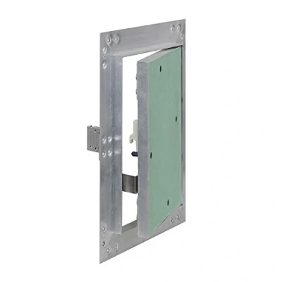 Imagen de Puerta revisión Trampilla inspección marco aluminio 25x40cm Panel acceso Yeso 12,5 mm Techo Pared