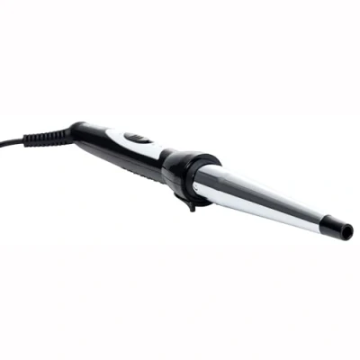 Imagen de Mesko MS2109 Rizador de Pelo Cónico Profesional, Crea Ondas Rizos Suaves y Sueltos, Moldeador, Tecnología Cerámica, Cono 13 25mm, Calentamiento Rápido, Punta Fría Aislada, 40W