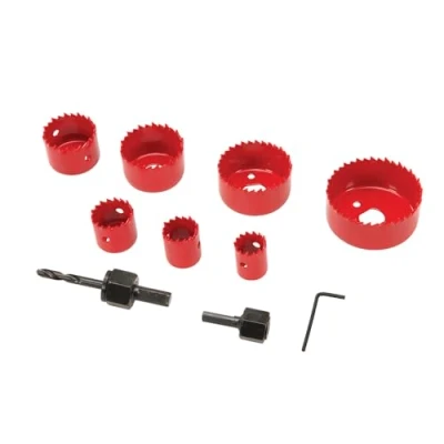 Imagen de Silverline Tools 633479 Juego de Coronas Perforadoras, Ø21 mm 64 mm, 11 Piezas