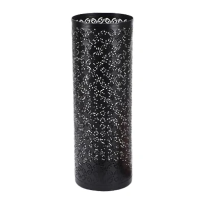 Imagen de LearnLyrics Umbrella Bin Metal Round Bucket,Home Must Have Stands For Apartment, Dormitory, Offices Entrance, Doorway, Home, Porch