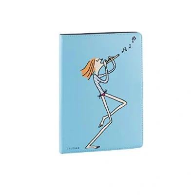 Imagen de Funda tablet Soledad Bravi Dance, Para tablets de 10.1&quot;, Tapa libro, Posiciones adaptables, Multicolor