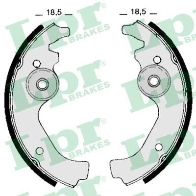 Imagen de LPR 00670 Zapatas de Freno 170mm 31mm