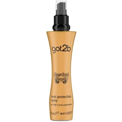 Imagen de Got2b Spray protector del calor Guardian Angel, 200 ml, Protege el pelo de los efectos calor, Protección hasta 220ºC