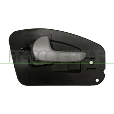 Imagen de PRASCO OP0308508 Manecilla de Puerta interior, Atrás izquierda plateado OPEL: Corsa C Hatchback