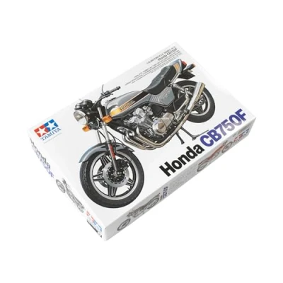 Imagen de Tamiya CB750F Honda 1:12 Kit, Color unlackiert, (14006)