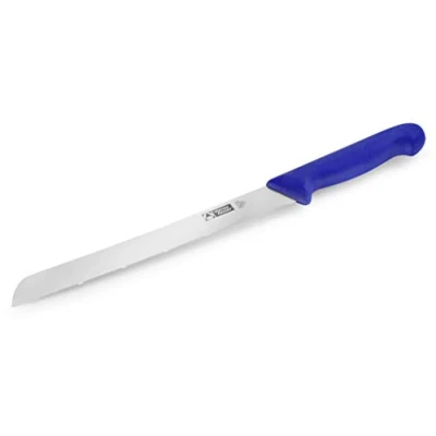 Imagen de Thermohauser Cuchillo de pan (acero inoxidable, hoja 24 cm, mango plástico azul)