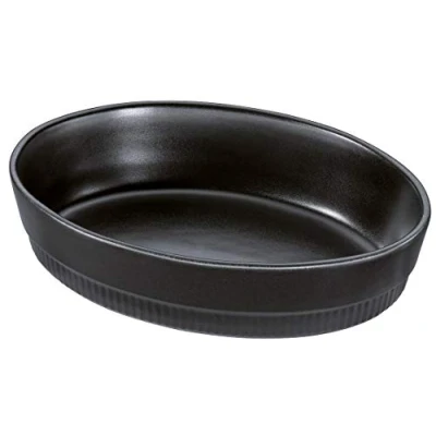 Imagen de Spring Cazuela ovalada para horno (26 cm), color negro