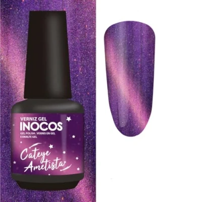 Imagen de Inocos verniz gel magnético Cateye ametista