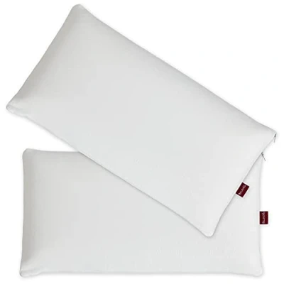 Imagen de Belnou Almohada Viscoelastica Compacta. Comoda Transpirable. Cremallera. Lavable. Firmeza Media. Confortable Adaptable. Calidad. Visco Bianco. Cama 105 cm