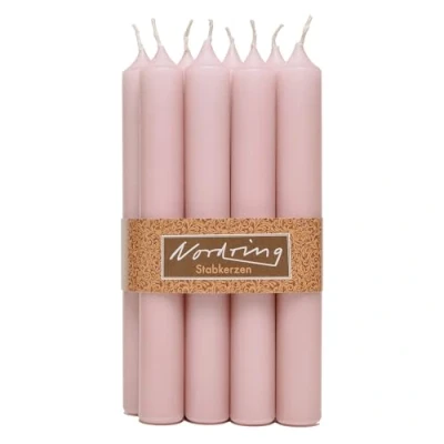 Imagen de Nordring 8 velas de 2,2 x 18 cm, malva
