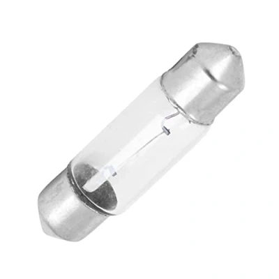 Imagen de cyclingcolors Bombilla 12V 5W 8 x 28 mm SV7 festón lámpara coche faro plafon retrovisore salpicadero techo