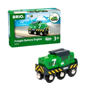 Imagen de BRIO Locomotora de mercancías a Pilas con luz (33214)