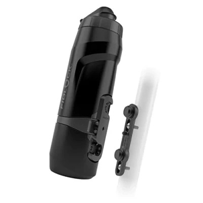 Imagen de Fidlock Bidón Twist 800, Adultos Unisex, Botella Negra de 800 ml con Base para Bicicleta