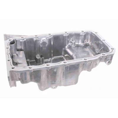 Imagen de VAICO V40 0239 cárter de aceite con tornillo purga junta anular, sin Aluminio Original calidad motor