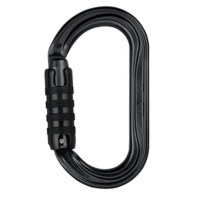 Imagen de PETZL, Ok Mosquetones Negros TRIACT Lock