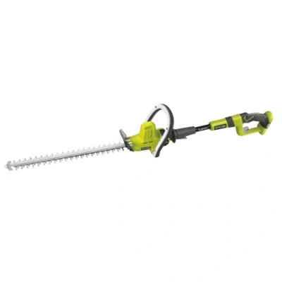 Imagen de RYOBI Cortasetos Largo Alcance 18V ONE+ con Brazo Telescópico Articulado Cuchillas 50cm Separación 16mm Recogedor de Residuos HedgeSweep, Funda Protectora (sin Batería ni Cargador) OHT1850X