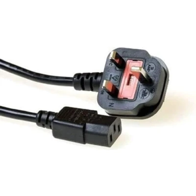 Imagen de Intronics Powercord Uk 230v, Black Cables De Transmisión